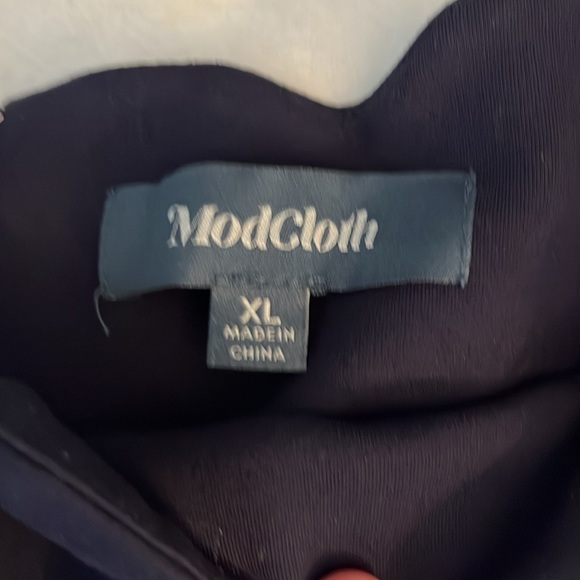 ModCloth ponte flare dress - Picture 2 of 5